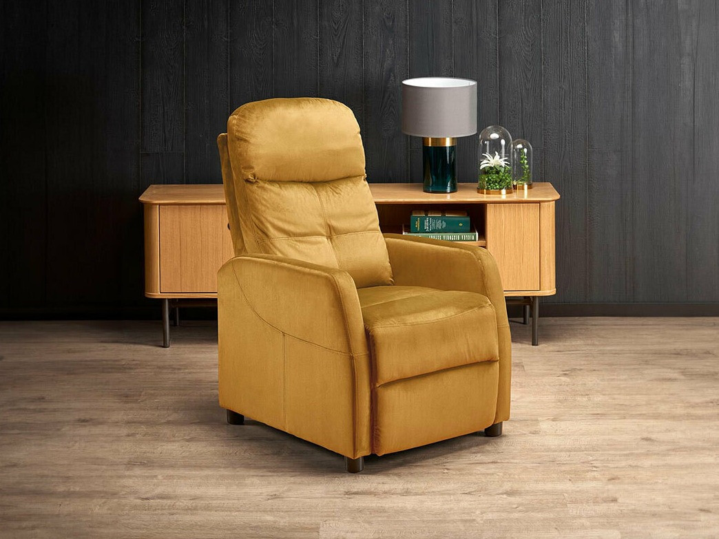 Fauteuil inclinable Houston 992 (Jaune foncé)