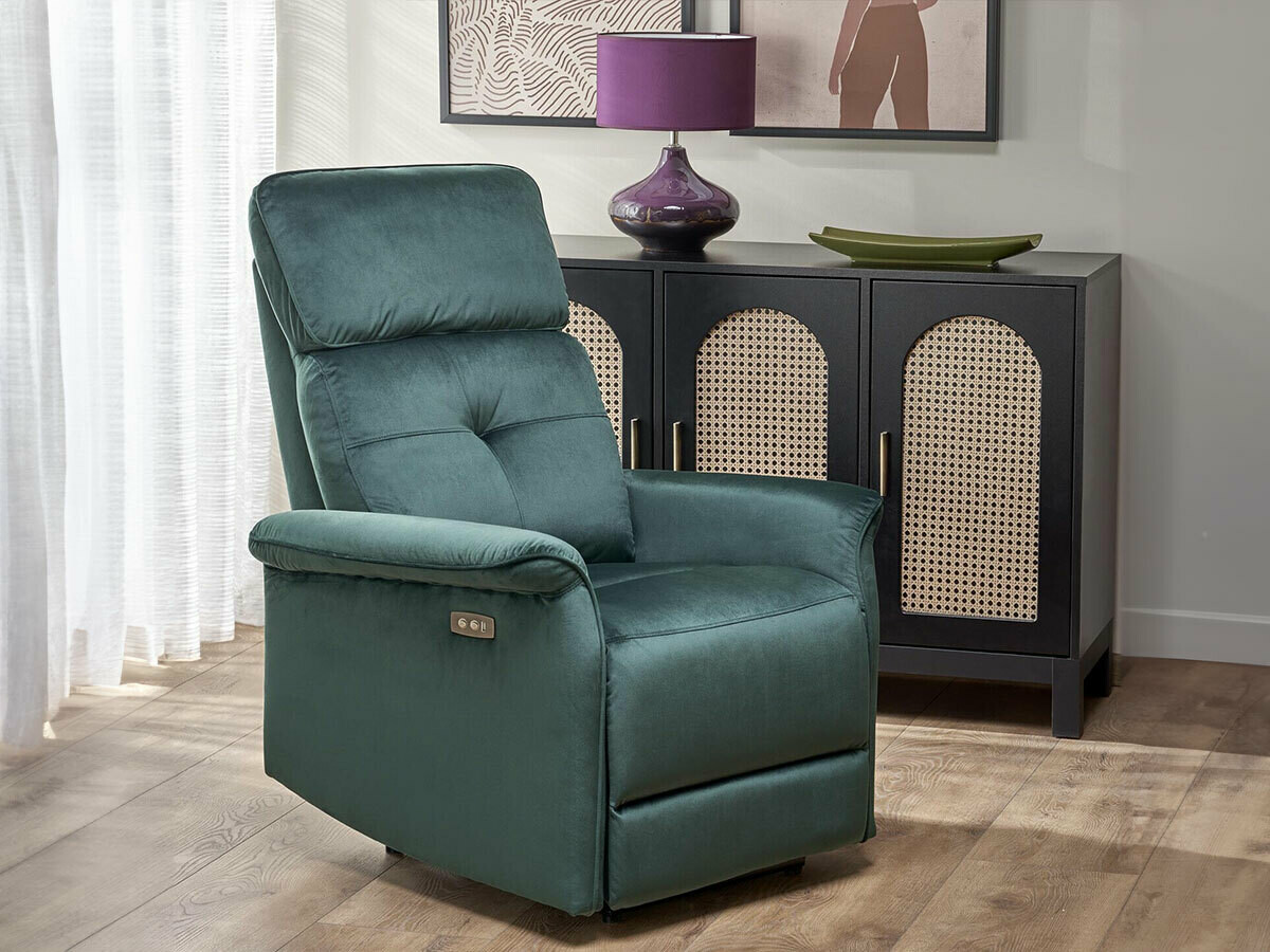 Fauteuil inclinable Houston 1543 (Vert foncé)