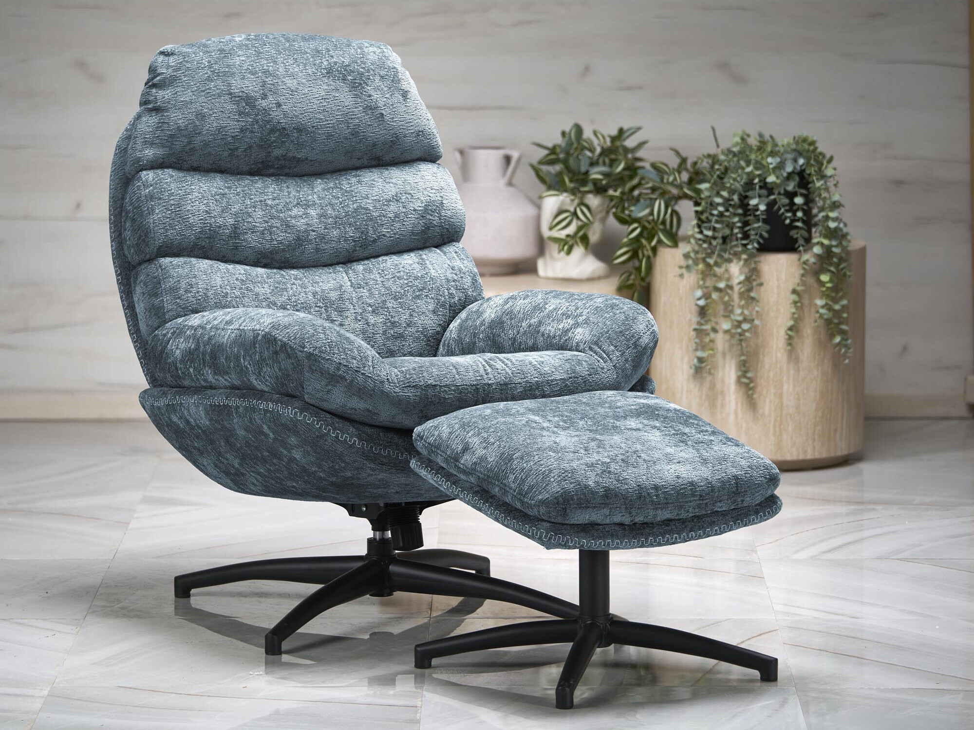 Fauteuil Houston 1883 (Bleu)