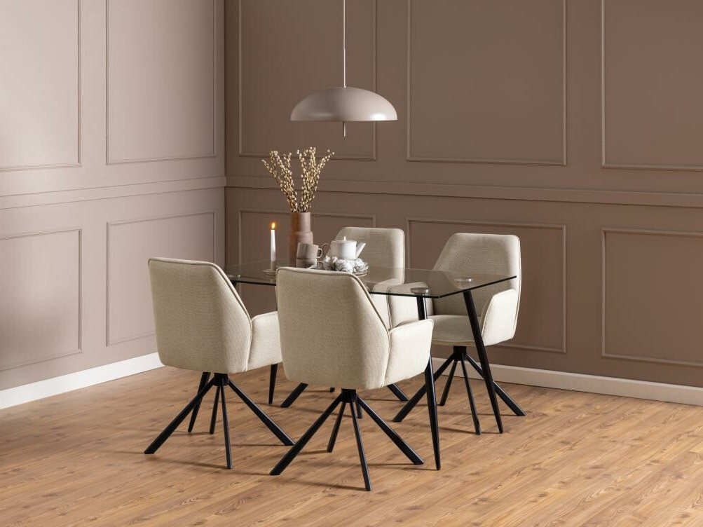 Chaise Norsica 777 (Beige + Noir)