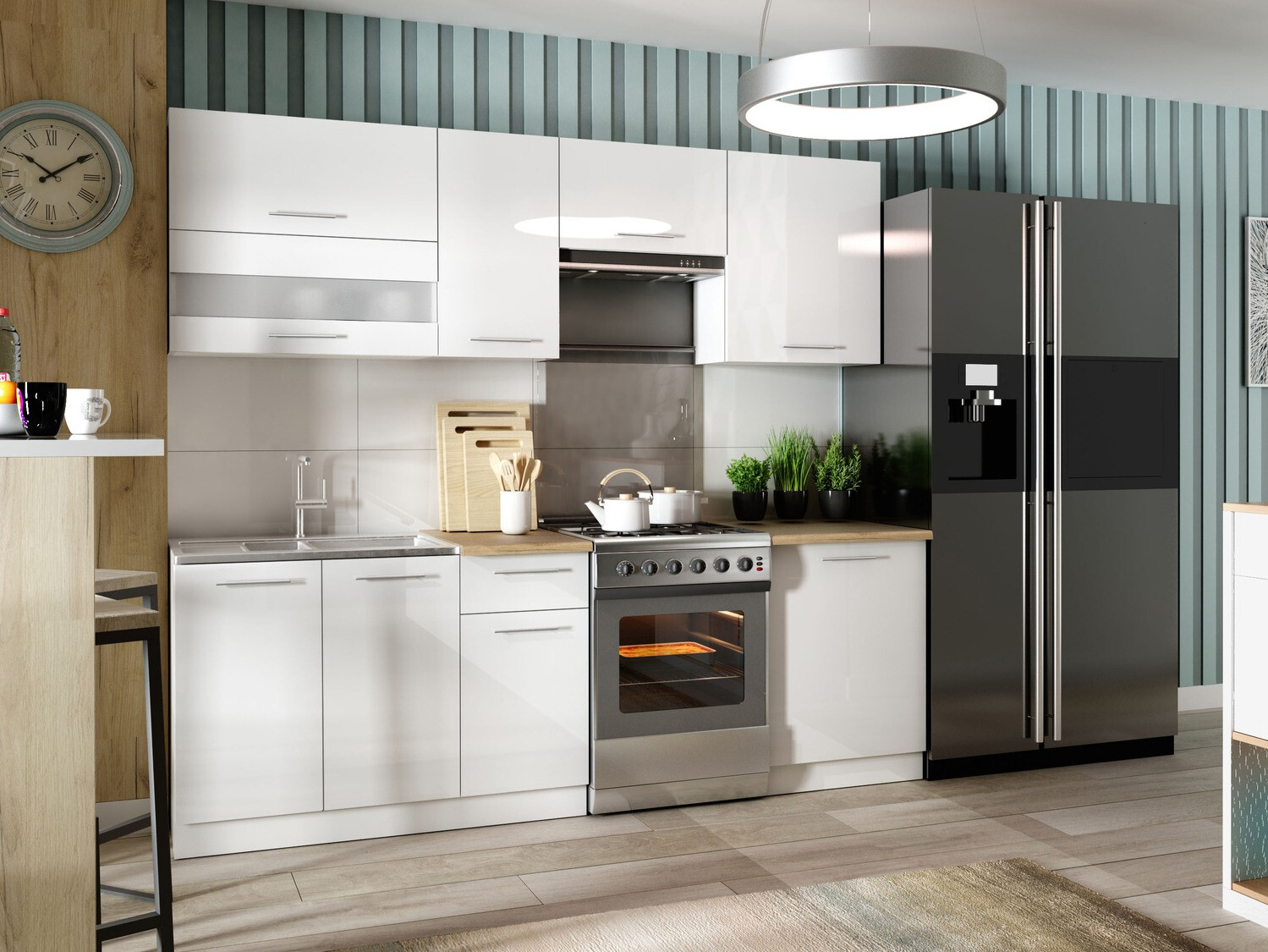 Porte lave-vaisselle Tiffa White 137