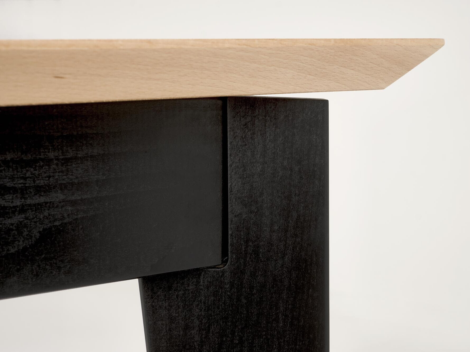 Table Houston 1751 (Noir + Chêne)