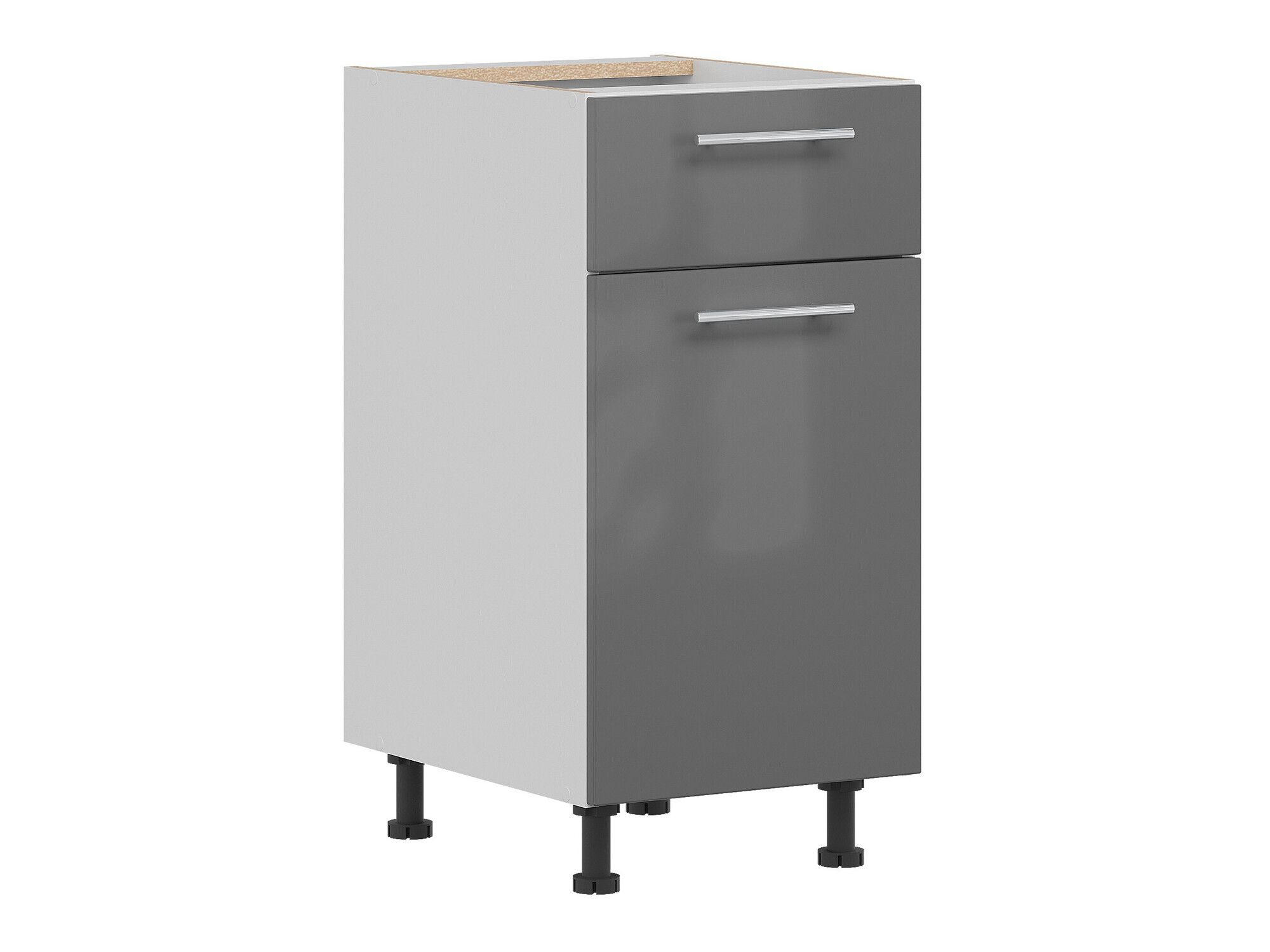 Armoire modulaire avec tiroirs et portes Tiffa Grey 138