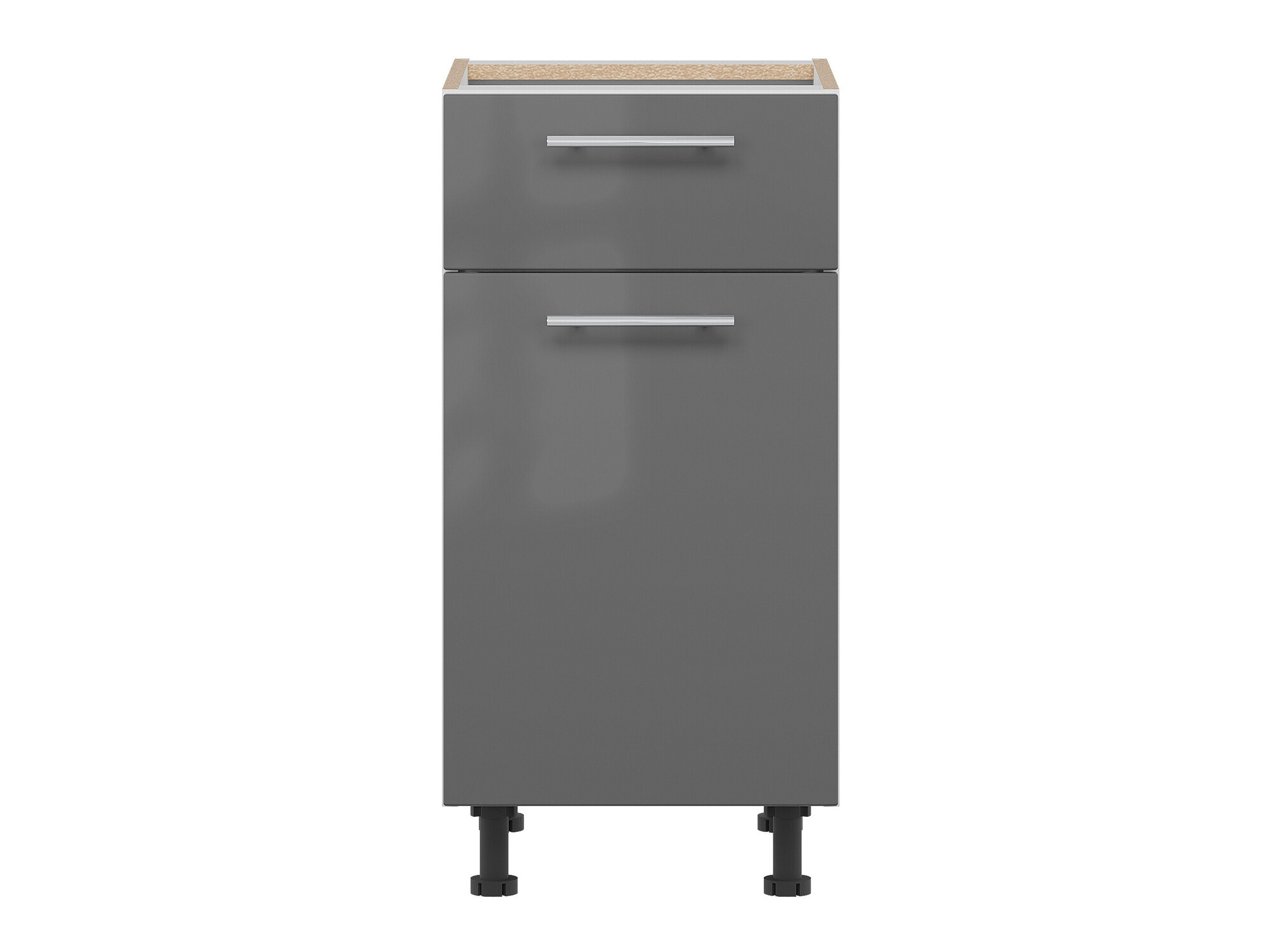 Armoire modulaire avec tiroirs et portes Tiffa Grey 138