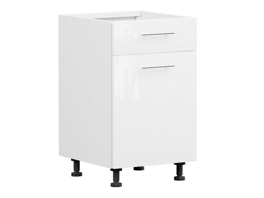 Armoire modulaire avec tiroirs et portes Tiffa White 143