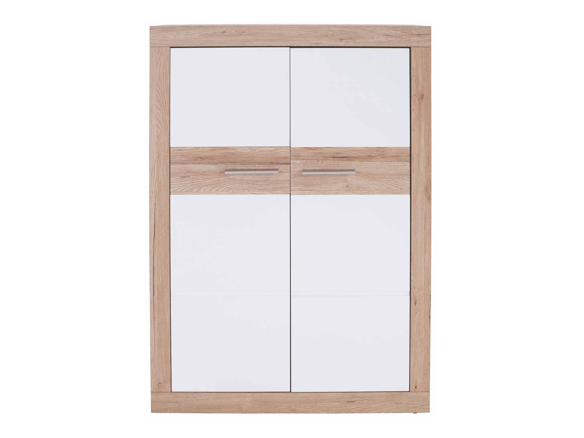 Buffet Romfera 104 (Blanc + Chêne de san remo)