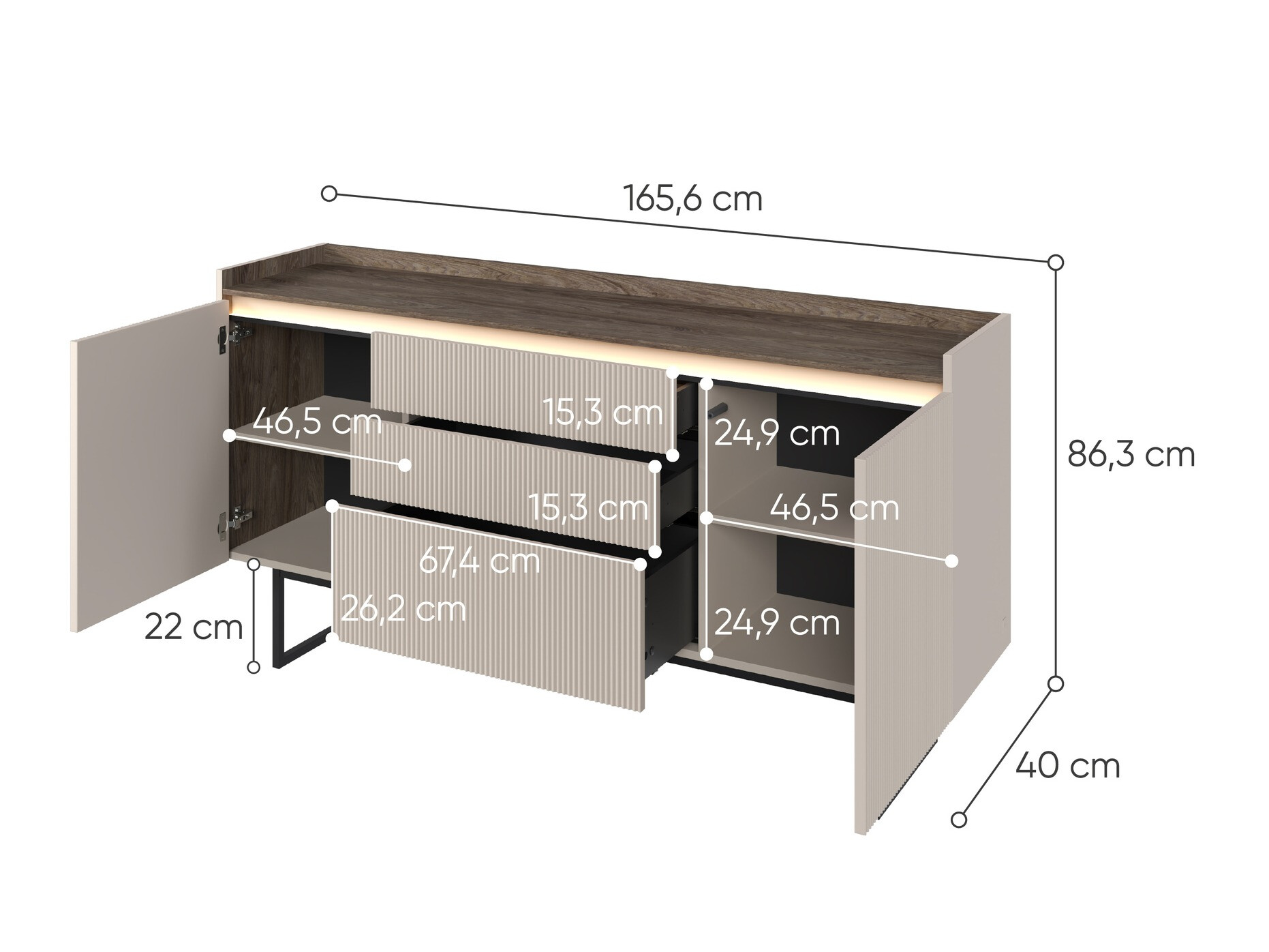 Commode Elbtei 102