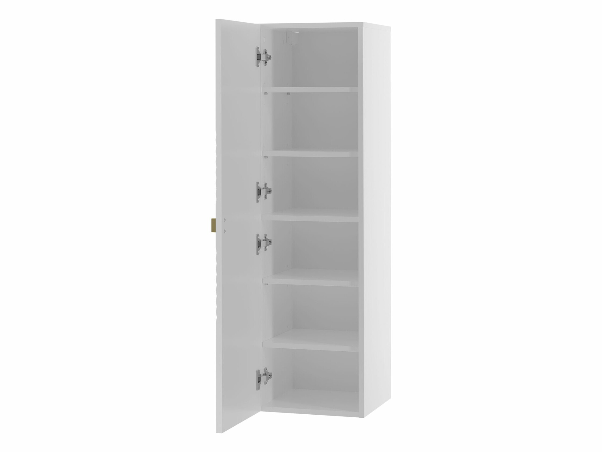 Ensemble de salle de bain Levelbu 110 (Blanc + Blanc brillant)