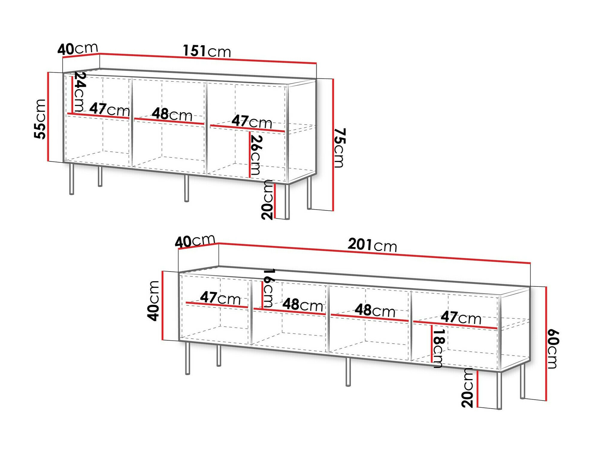 Ensemble de salon Monciru 107 (Blanc)