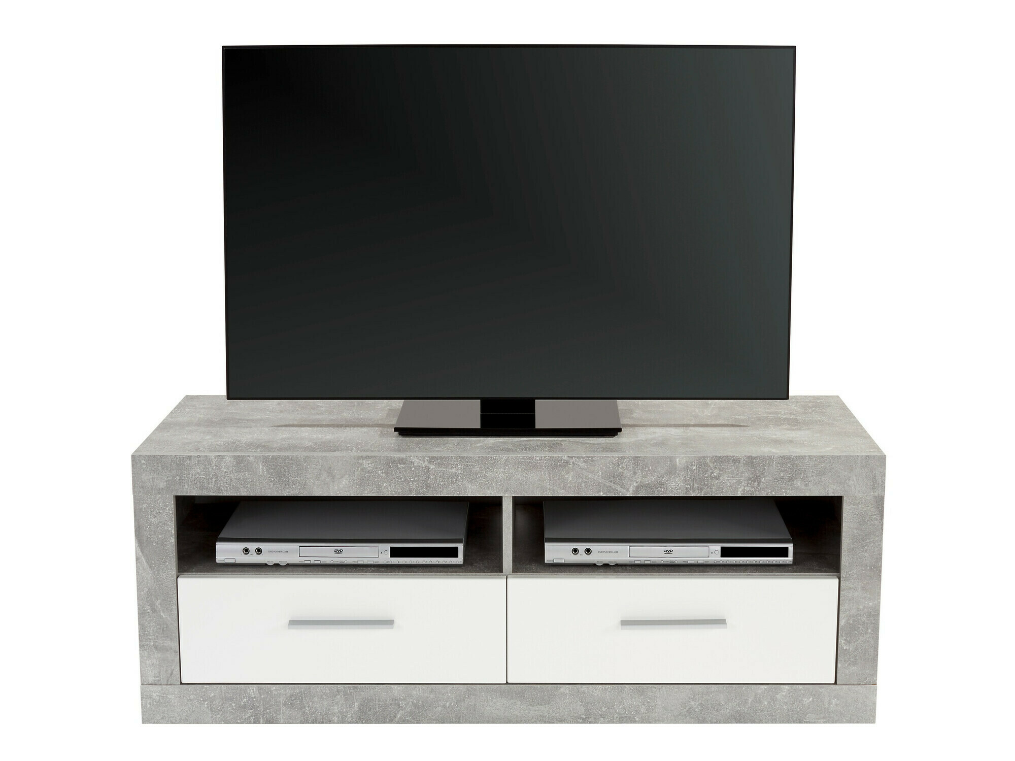 Ensemble de salon Romfera 115 (Gris + Blanc)