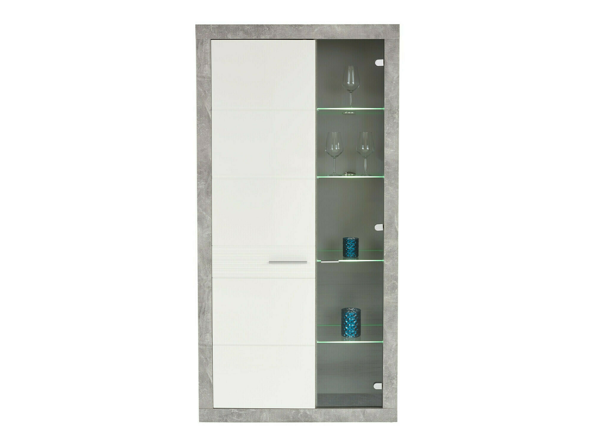 Ensemble de salon Romfera 115 (Gris + Blanc)