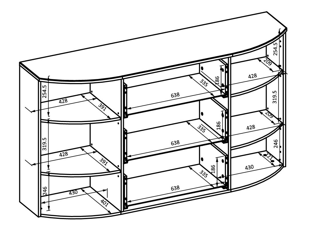 Commode Tenelmo 110