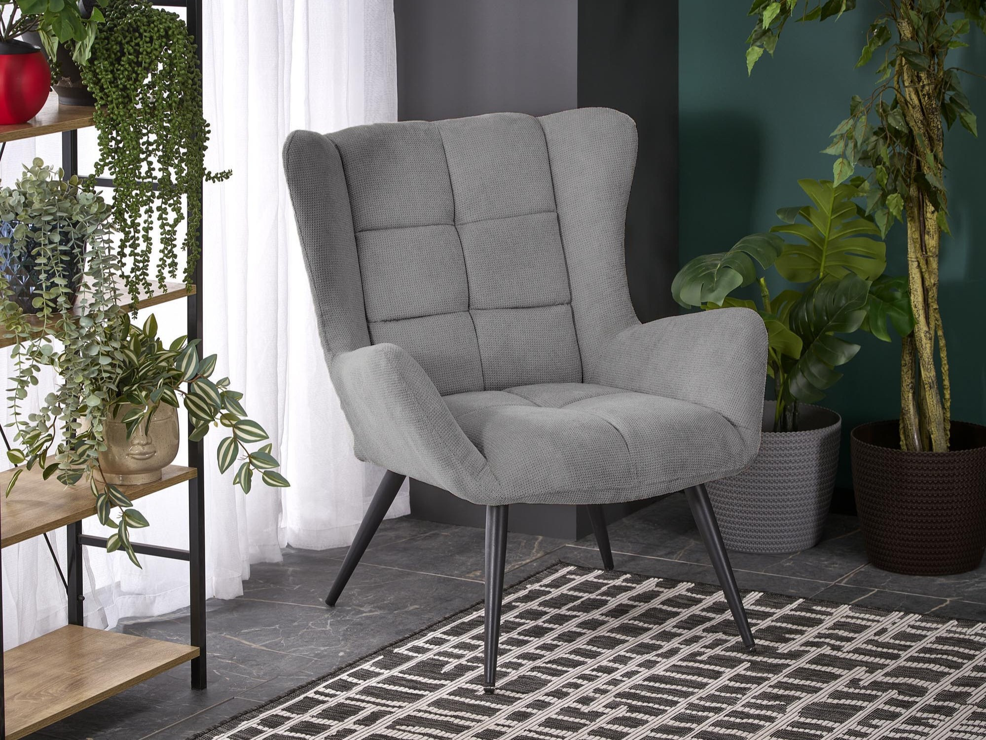 Fauteuil Houston 1756 (Gris)
