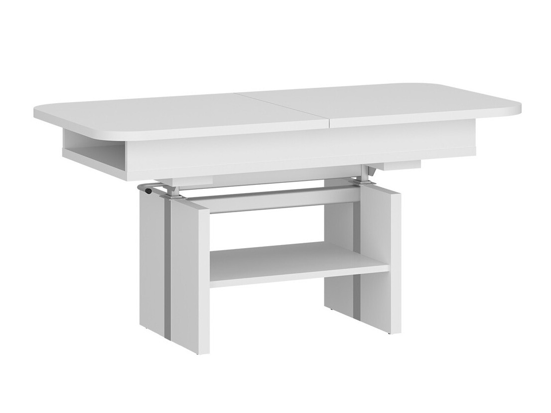 Table basse transformateur Ontario 121 (Blanc)
