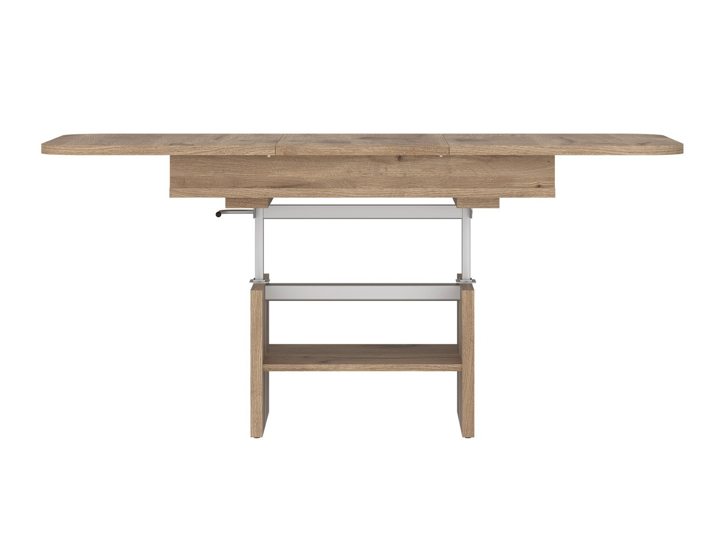 Table basse transformateur Ontario 121 (Chêne foncé)