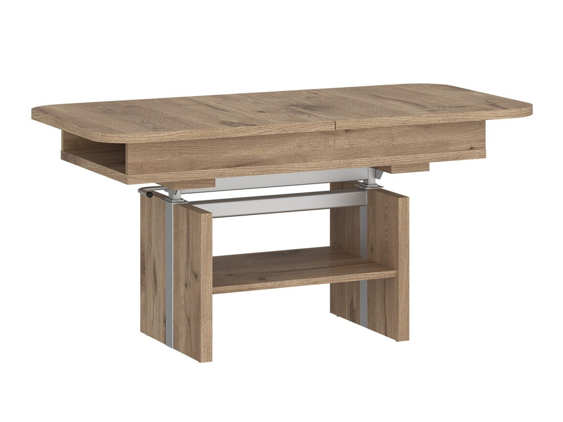 Transforming table basse Ontario 121 (Chêne foncé)