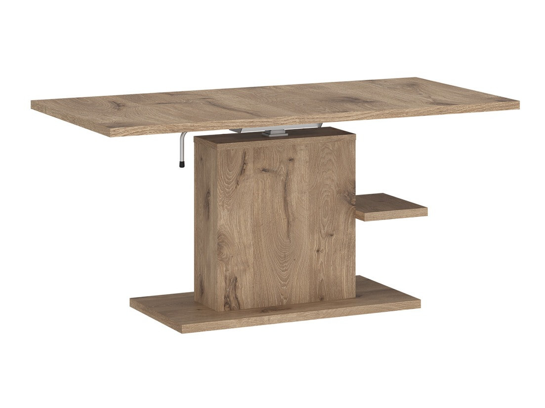 Table basse transformable Ontario 122 (Chêne foncé)
