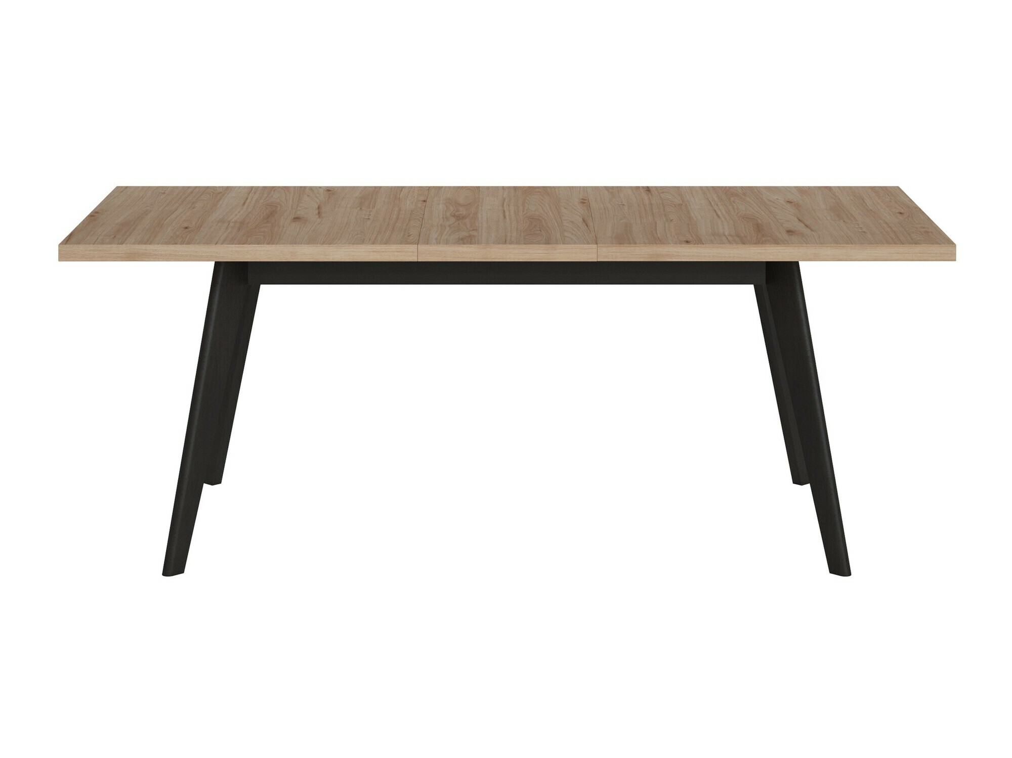 Table Ontario 126 (Noir + Hickory chêne)