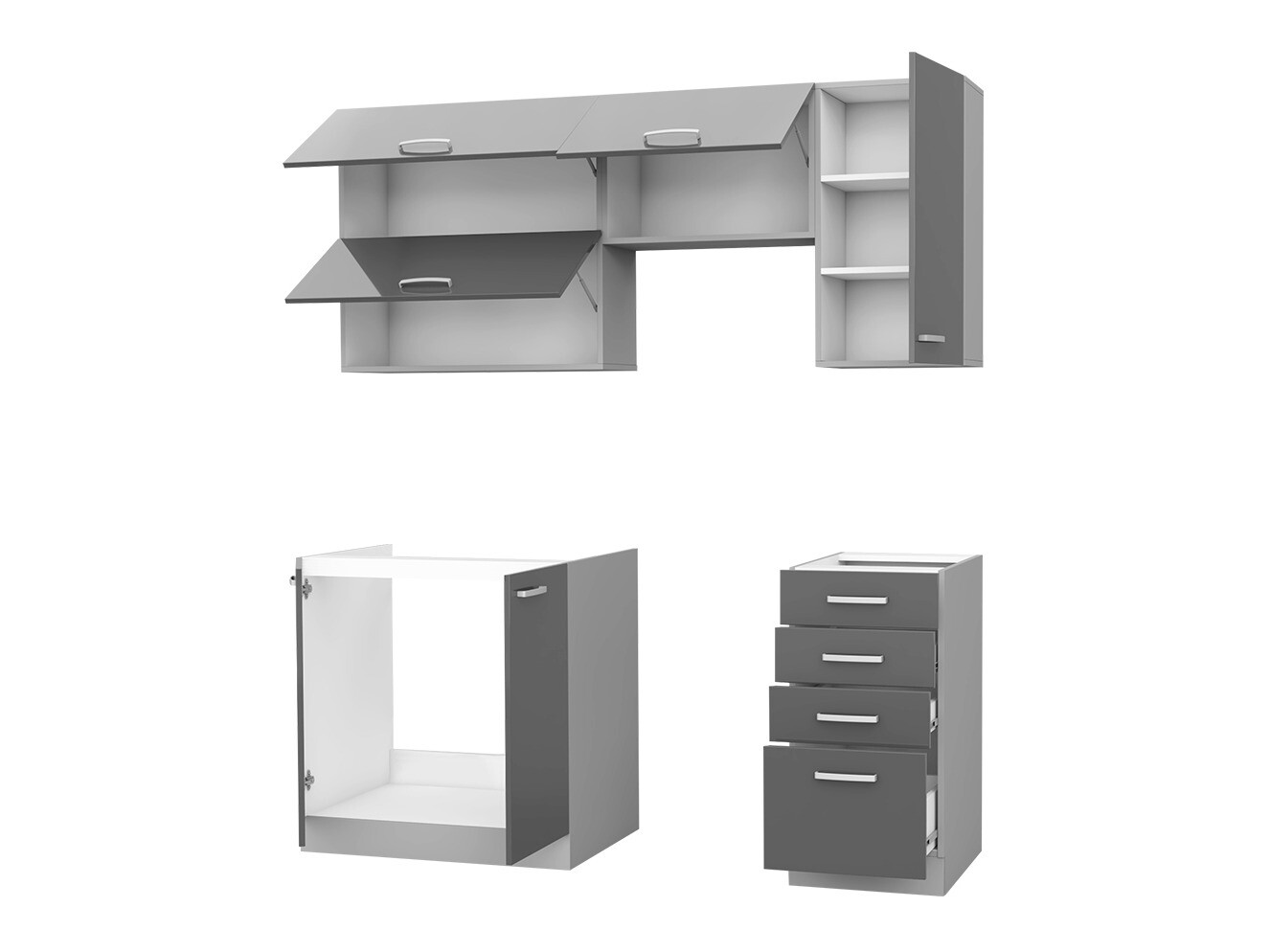 Cuisine complète modulaire Multi White 125