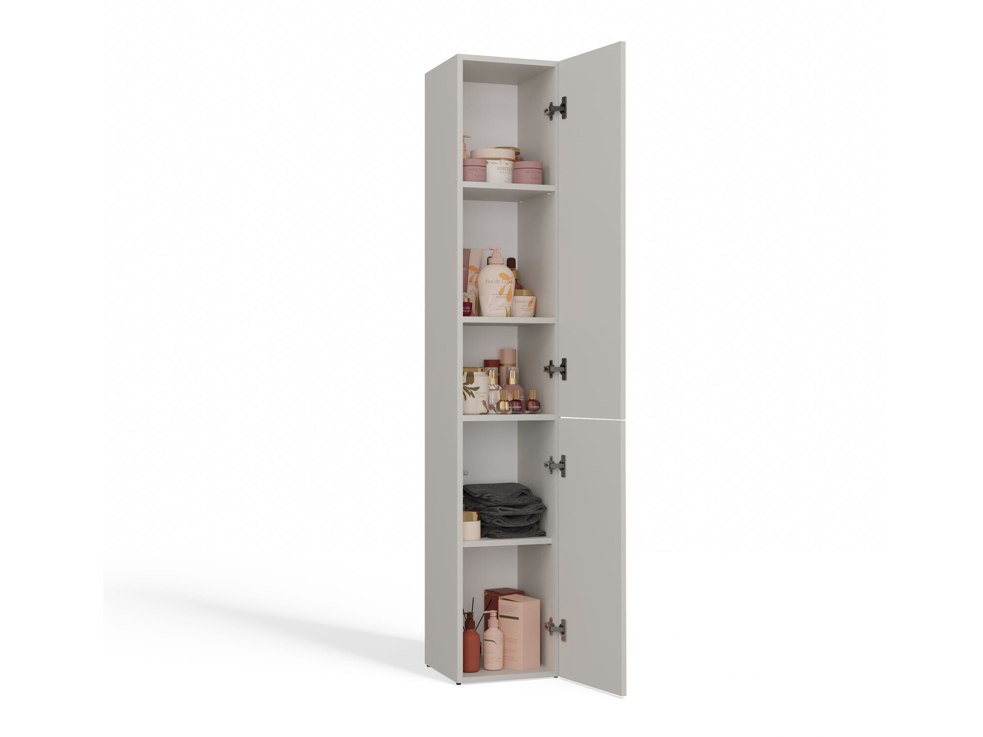 Armoire de bain à poser Nolmaru 110 (Cachemire)