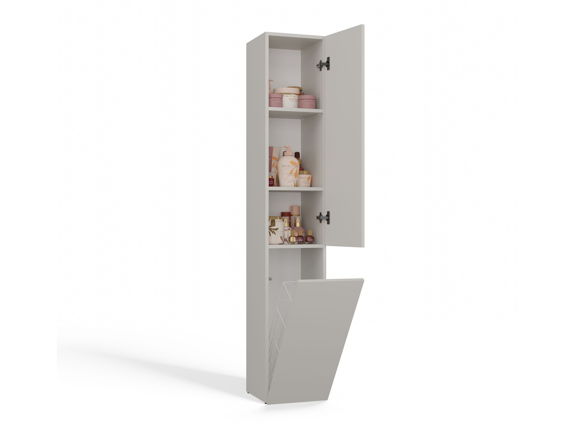 Armoire de bain à poser Nolmaru 111 (Cachemire)