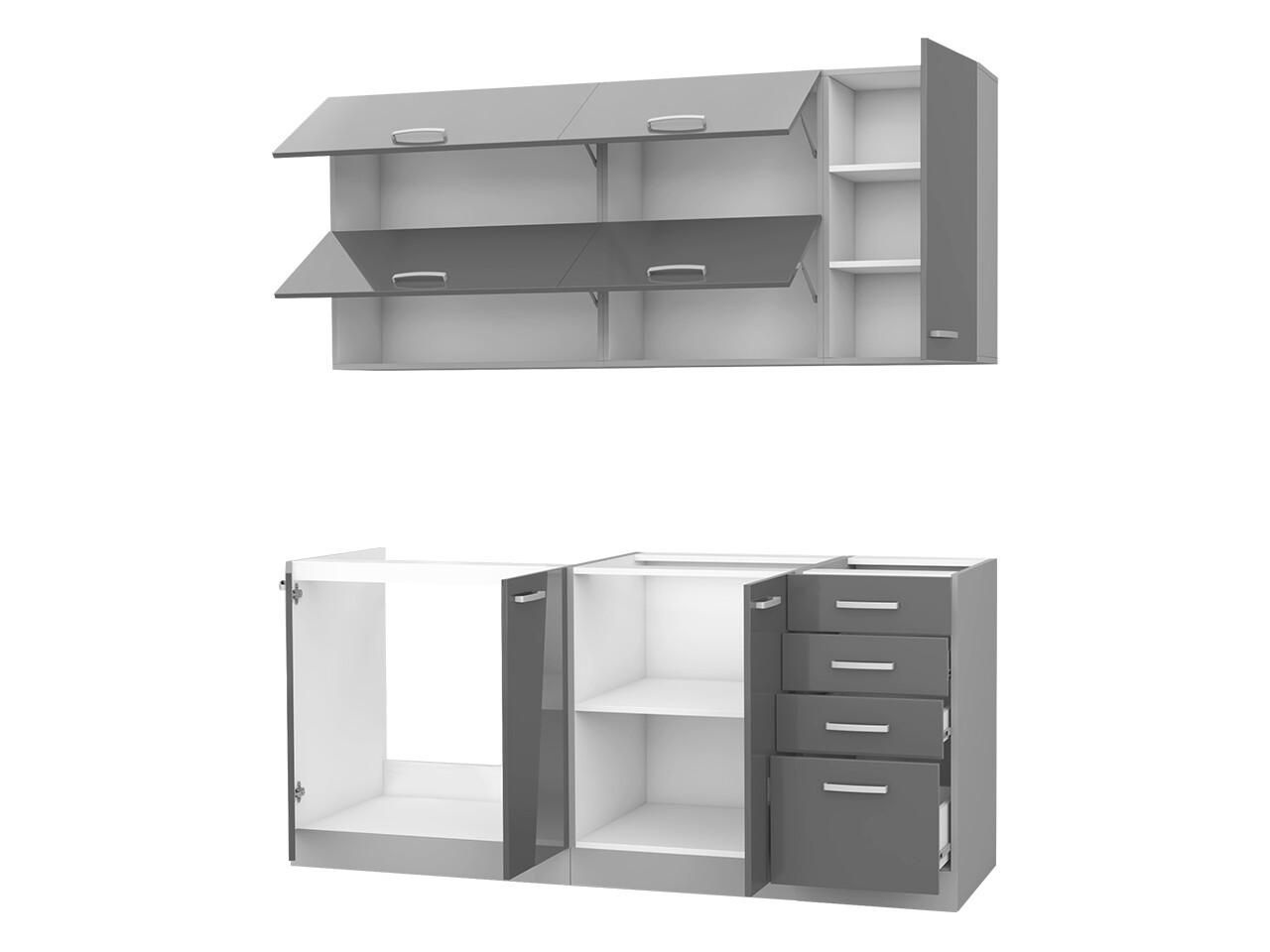 Cuisine complète modulaire Multi Cream 124