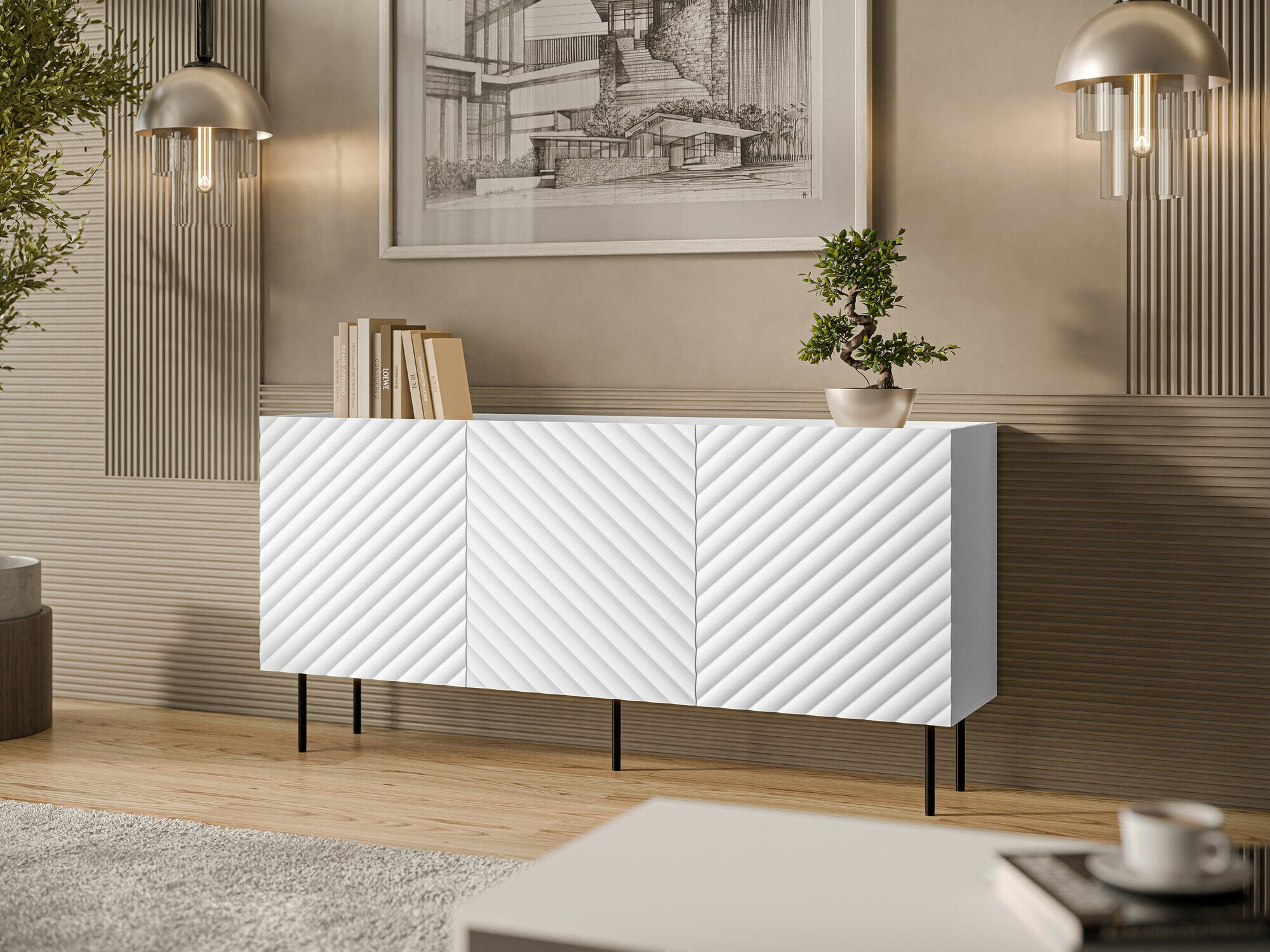 Buffet Sillen (Blanc)