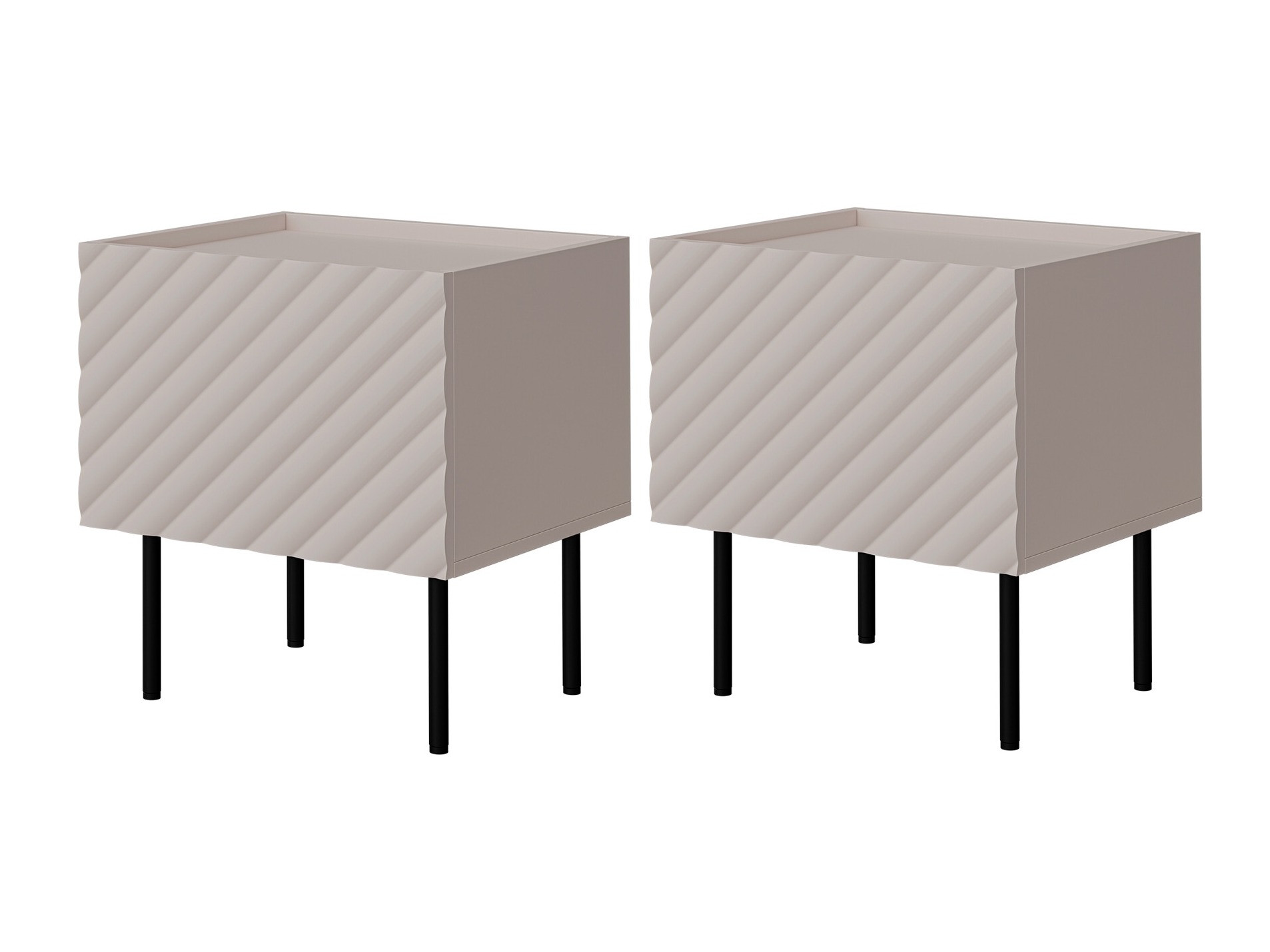 Ensemble de tables de chevet Mortali 107 (Cachemire)