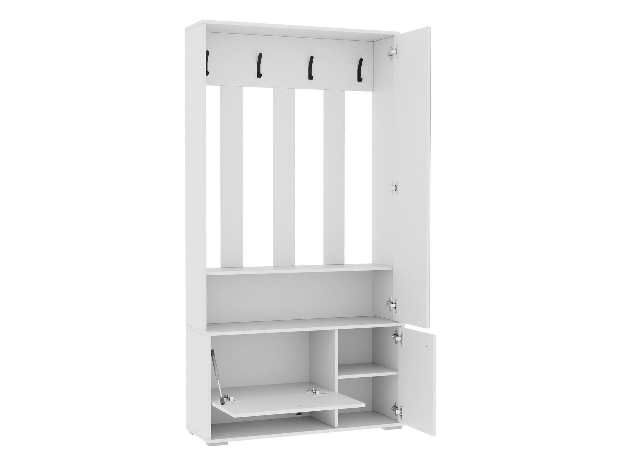 Meuble d'entrée Stanton 148 (Blanc)