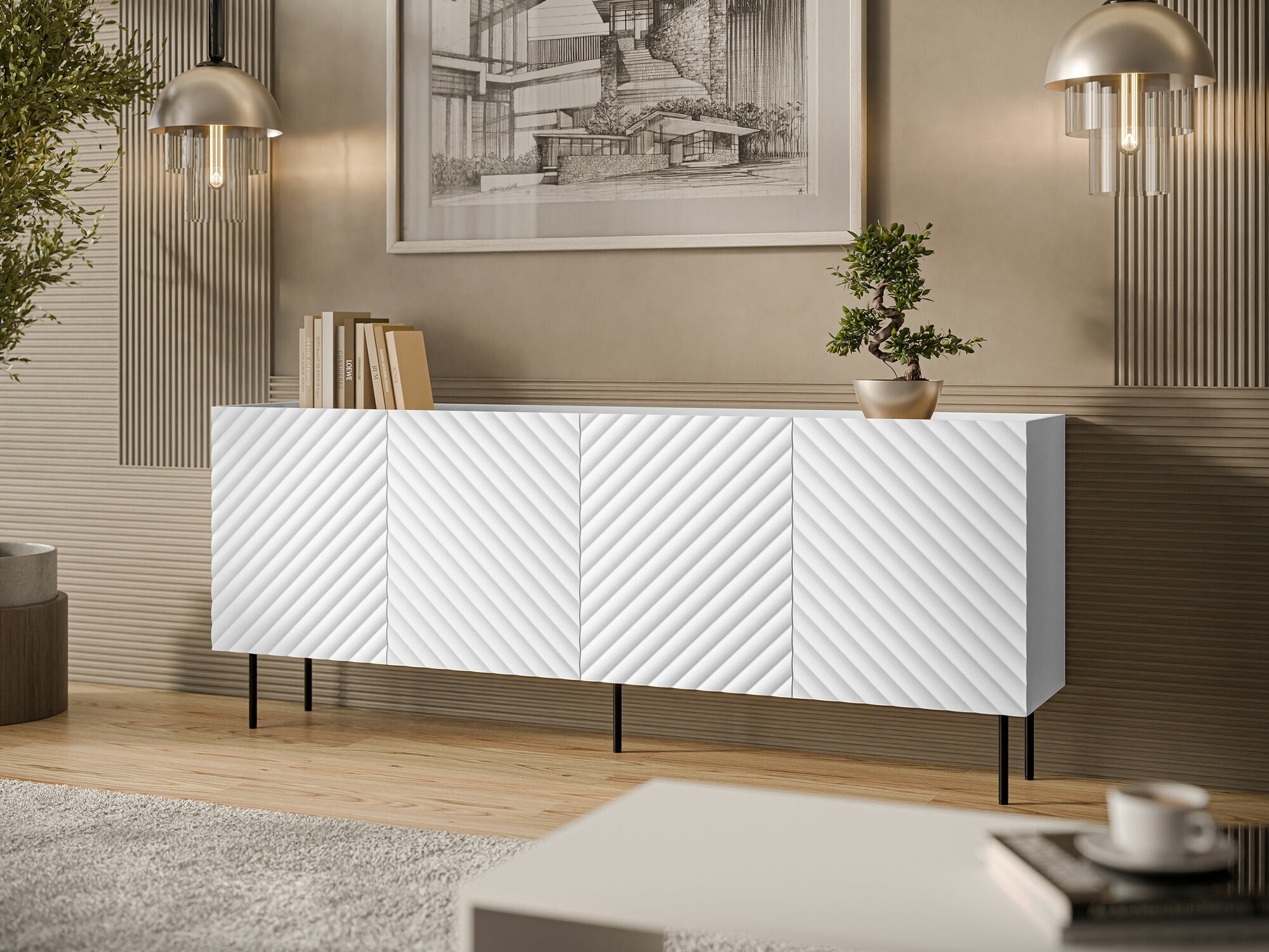 Buffet Sillen I (Blanc)