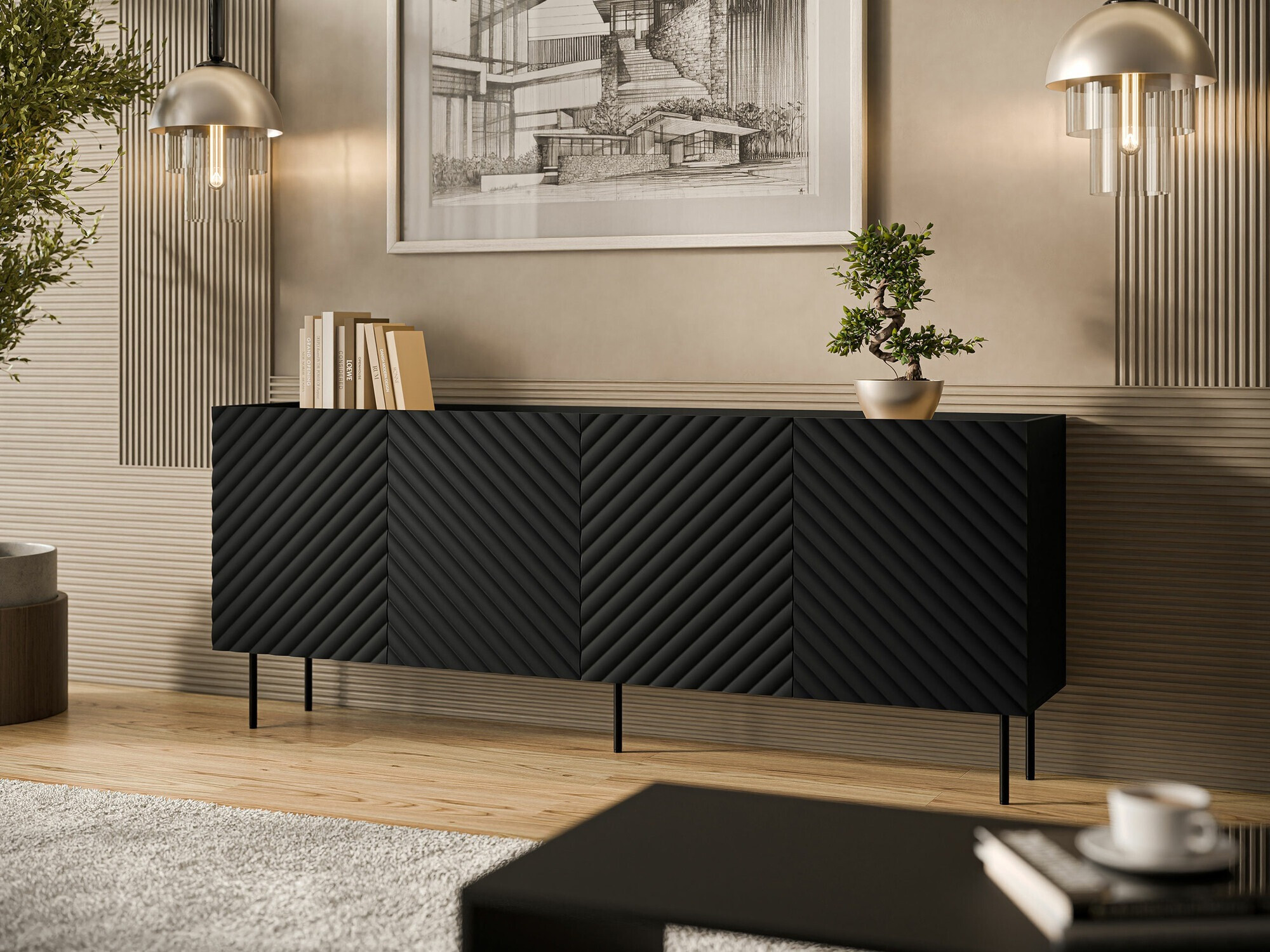 Buffet Sillen I (Noir)