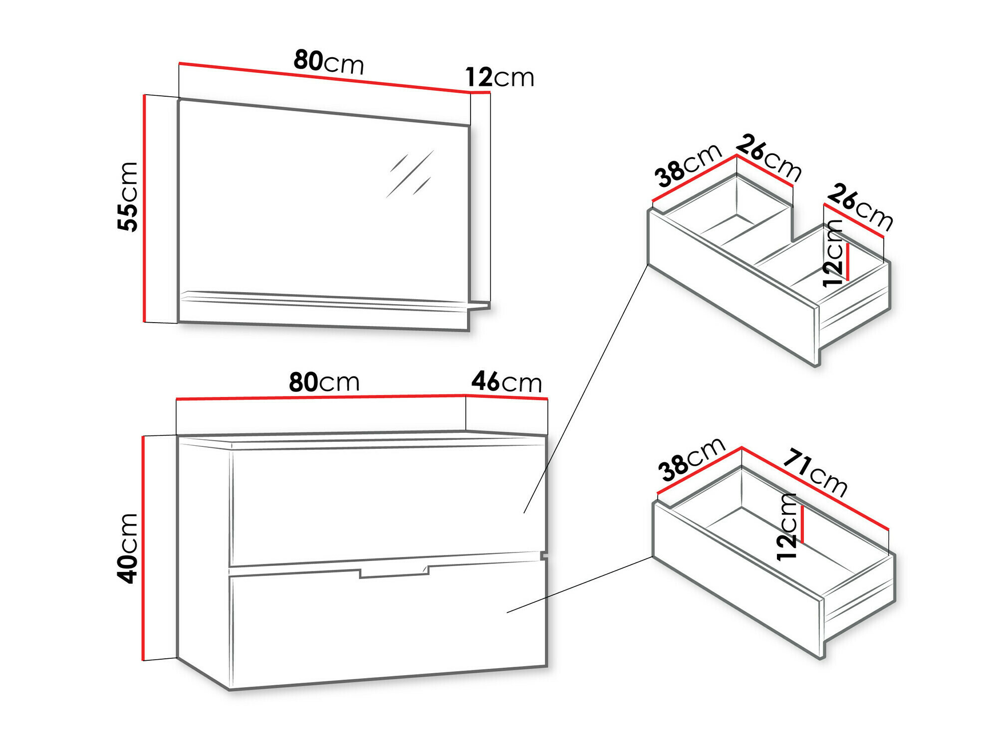 Ensemble de salle de bain Comfivo 367