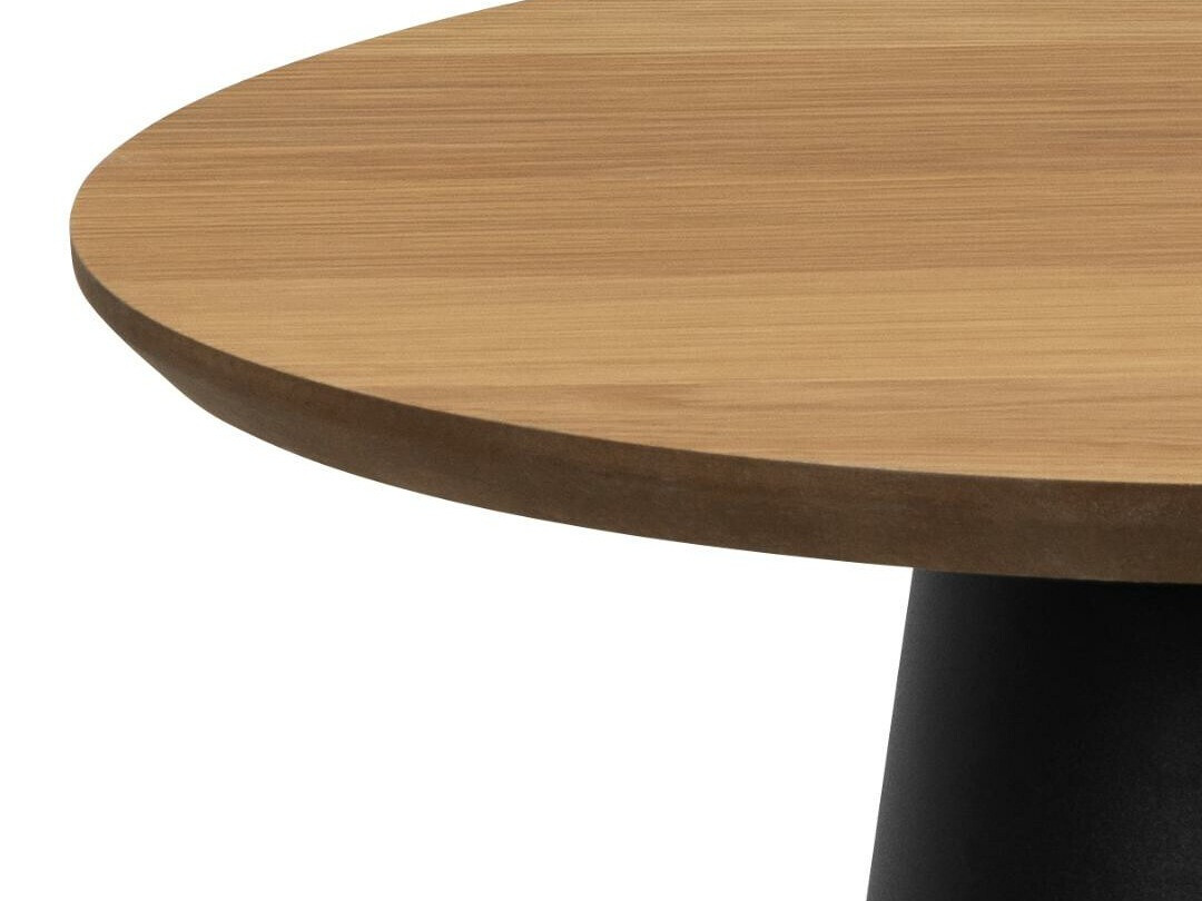 Table d'appoint Norsica 950 (Noir + Chêne)