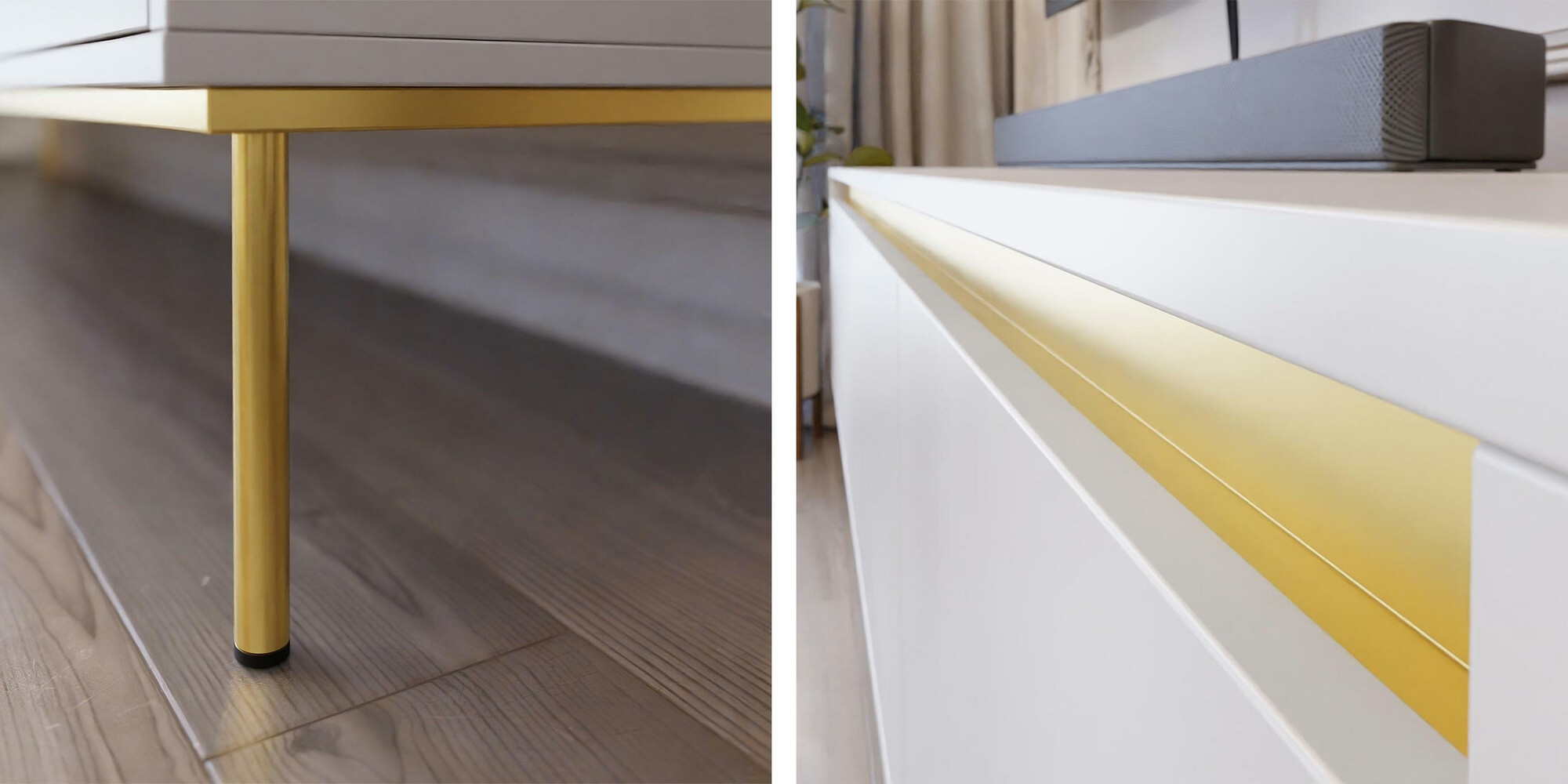 Meuble TV Comfivo 494 (Blanc)