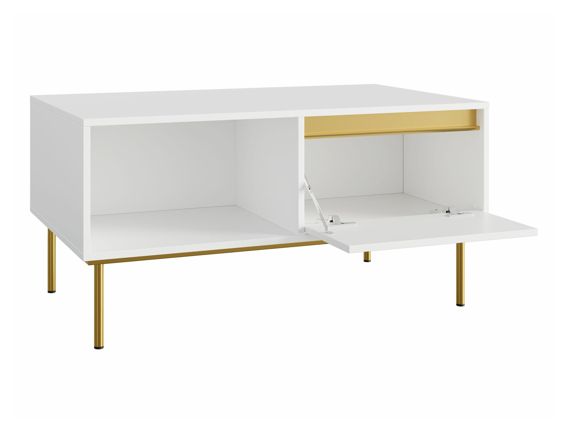 Table basse Comfivo 495 (Blanc)