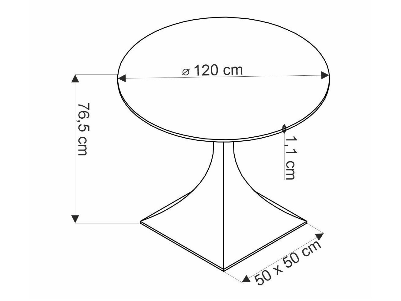 Table Houston 1760