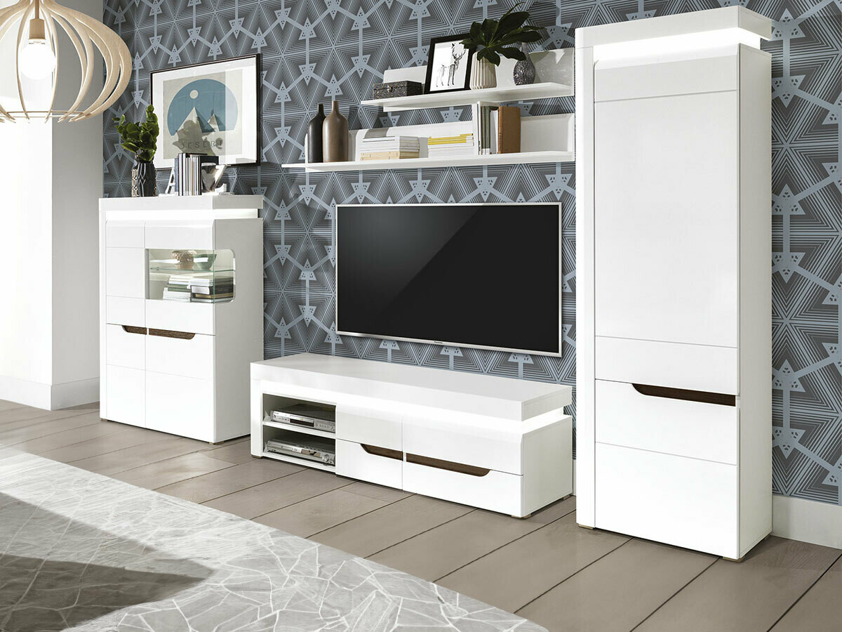 Buffet Revelmi 104 (Blanc brillant + Blanc)
