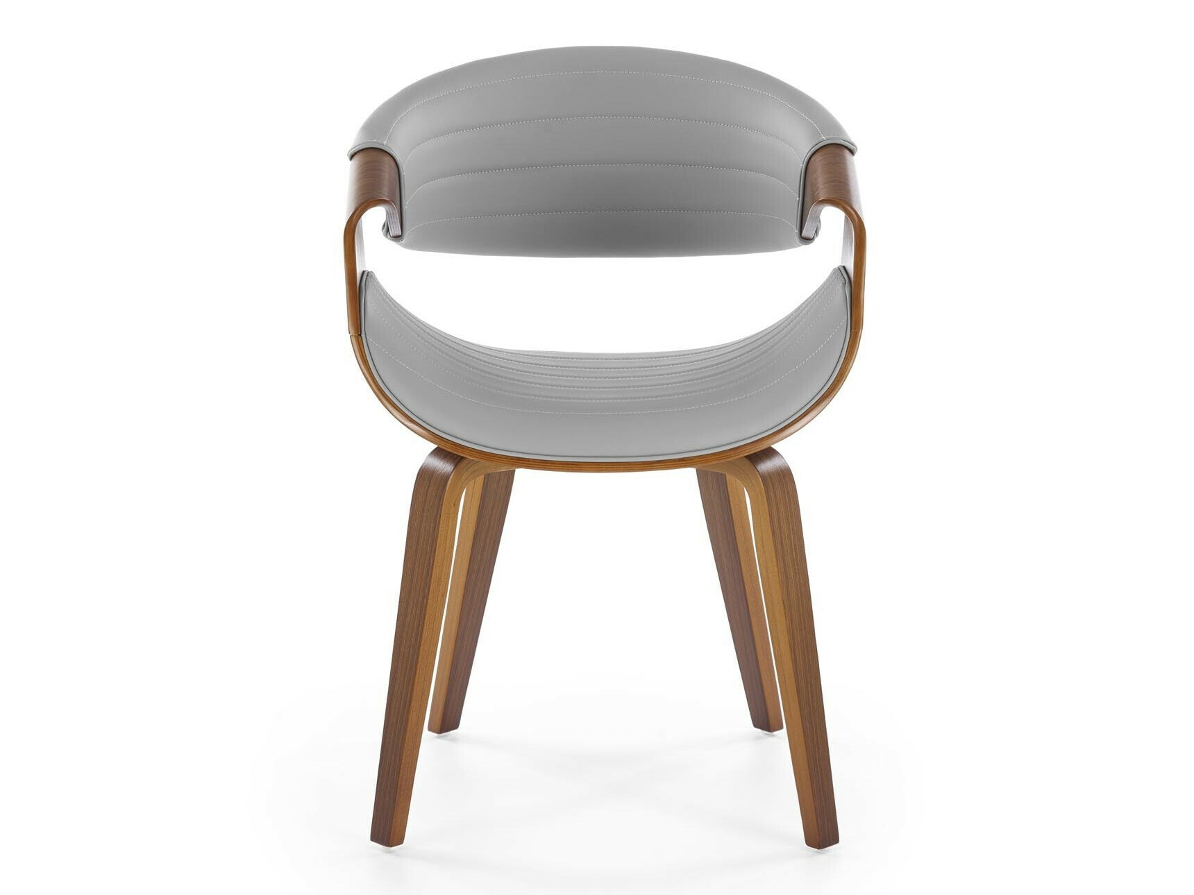 Chaise Houston 1596 (Gris + Noyer)