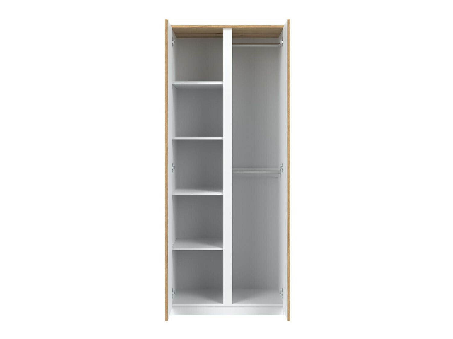 Ensemble de bureau à domicile Catelbi 118 (Blanc + Chêne)