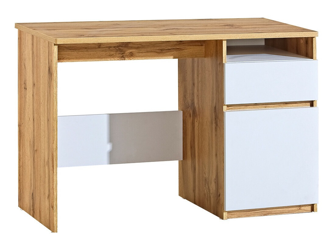 Bureau Evaropha 106 (Chêne wotan + Blanc)