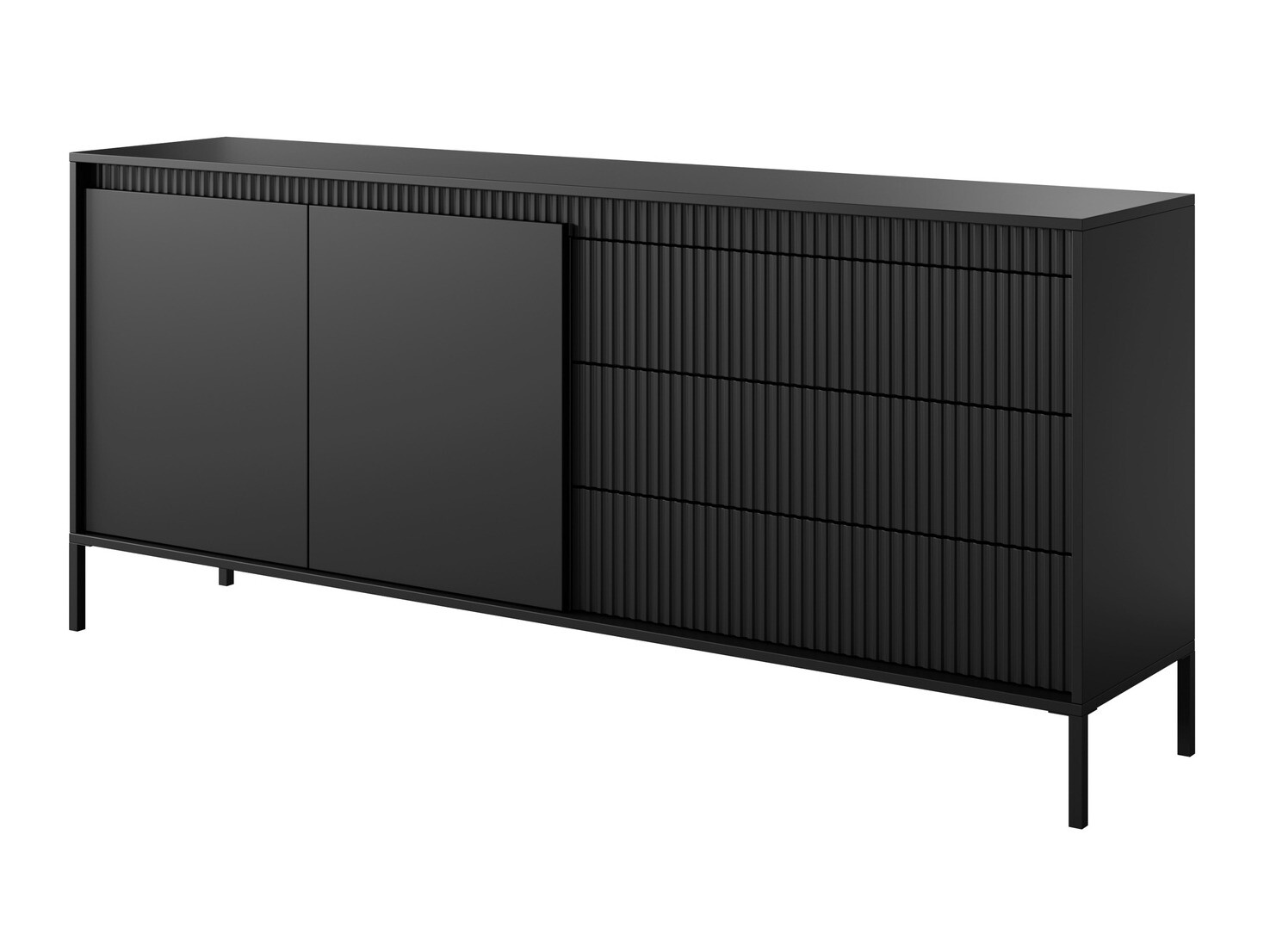 Commode Romfele 102 (Noir)