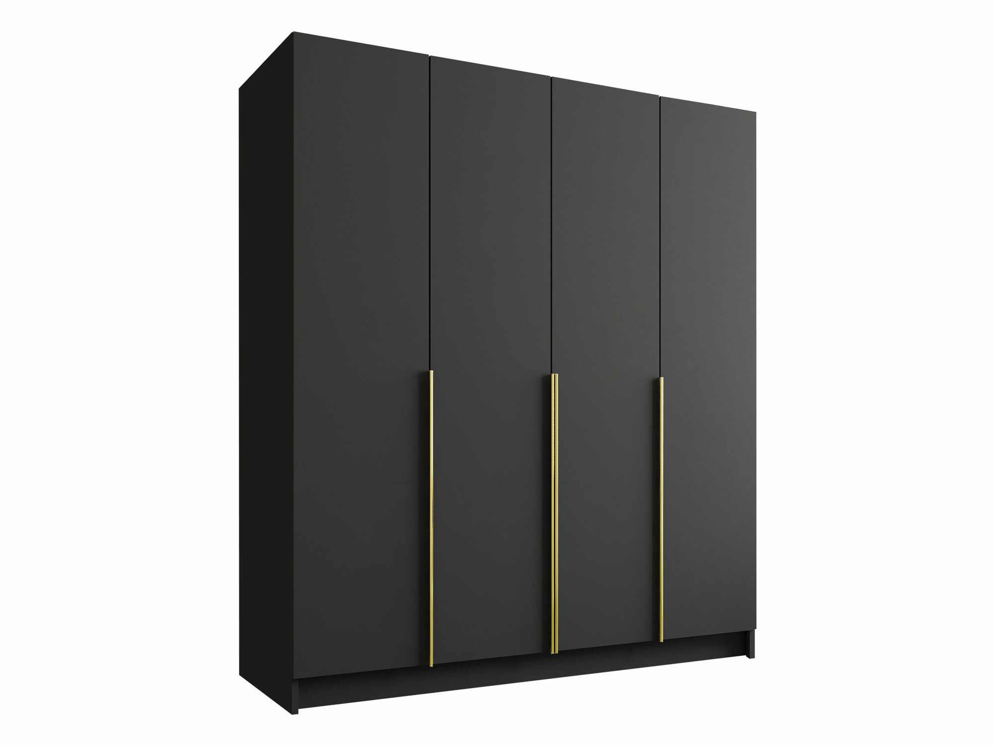Armoire Closico Navor I (Noir + Doré)