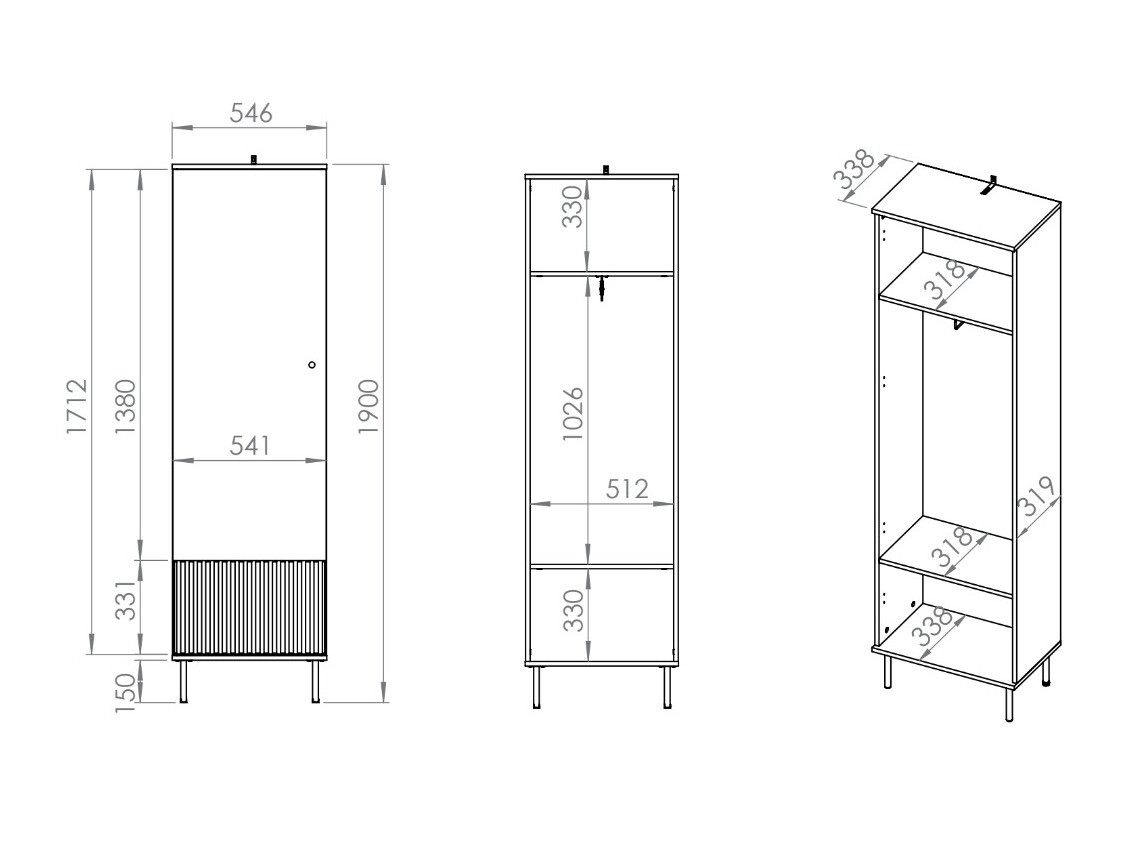 Armoire Marmeli 113