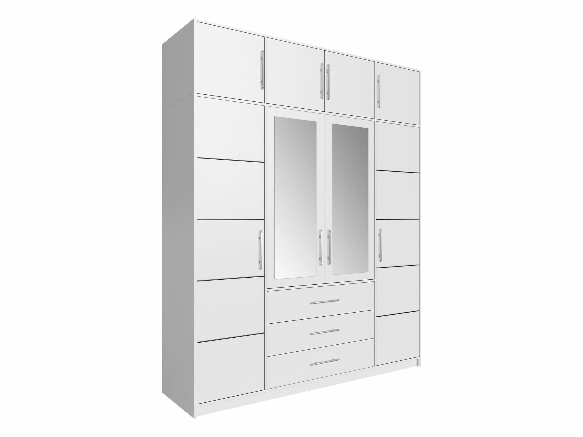 Armoire Dortivu I (Blanc)