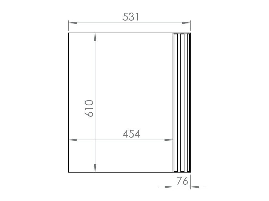 Miroir Marmeli 122