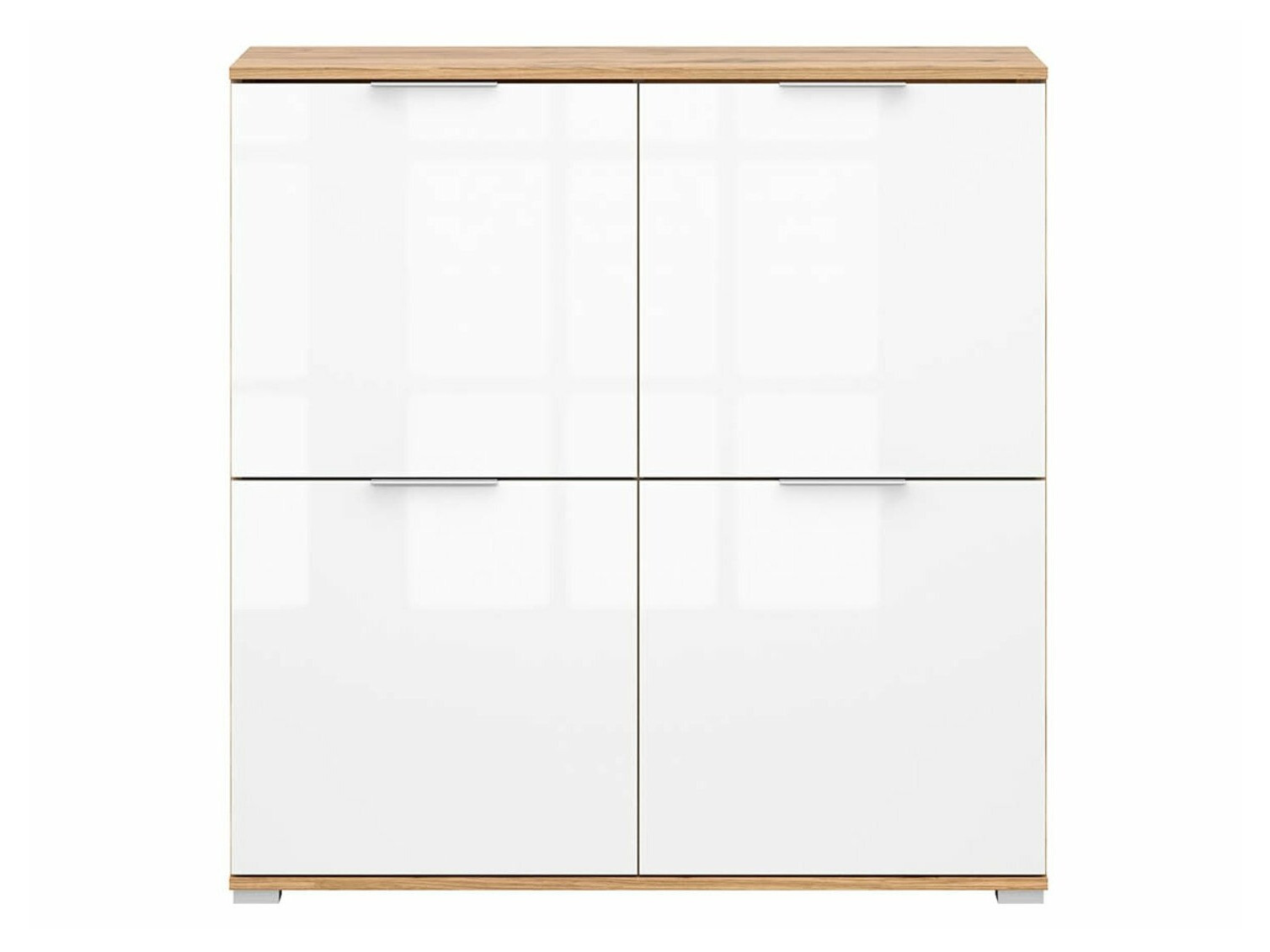 Buffet Tivetra 103 (Chêne wotan + Blanc brillant)