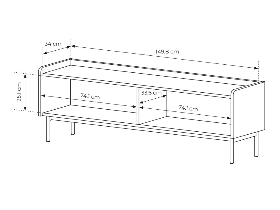Meuble TV Cortoli 103