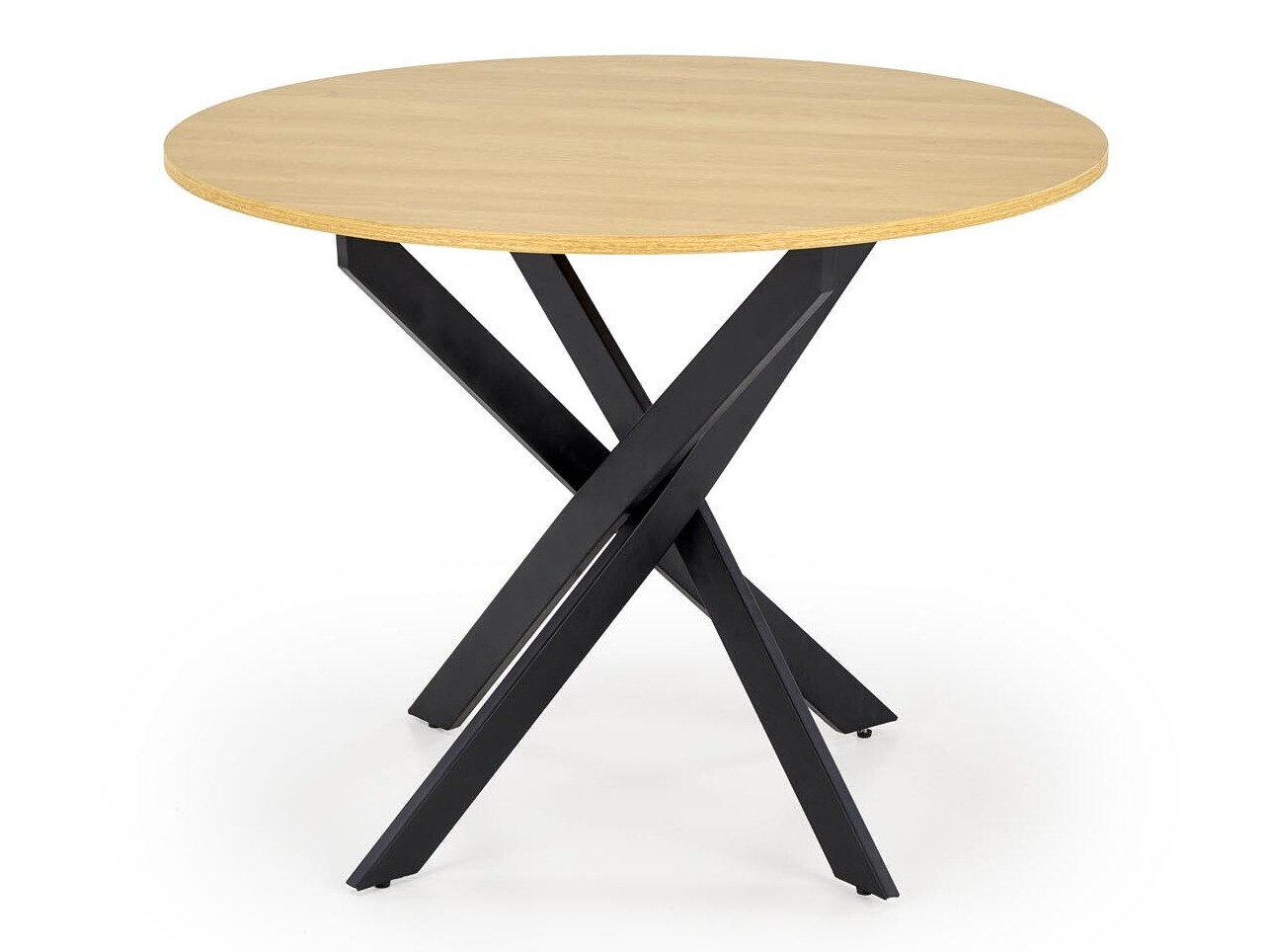Table Houston 1788 (Chêne doré + Noir)