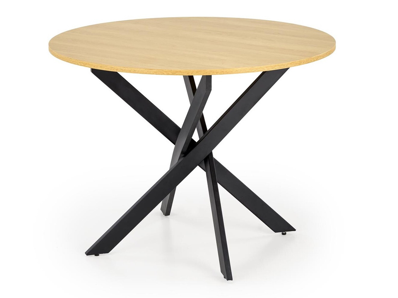 Table Houston 1788 (Chêne doré + Noir)