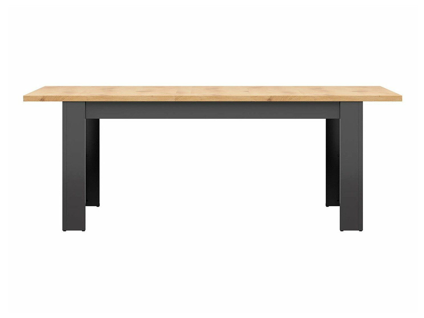Table Sordoro 122 (Graphite + Chêne Artisan)